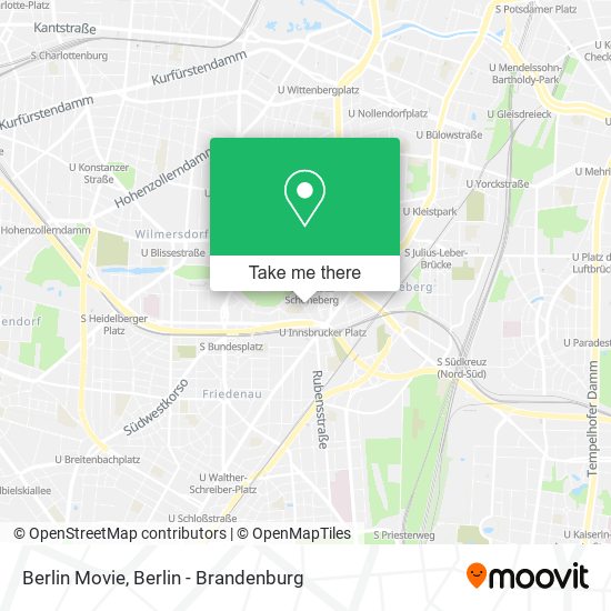 Berlin Movie map