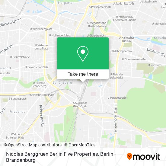 Nicolas Berggruen Berlin Five Properties map