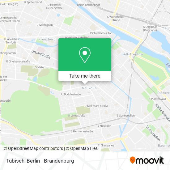 Tubisch map