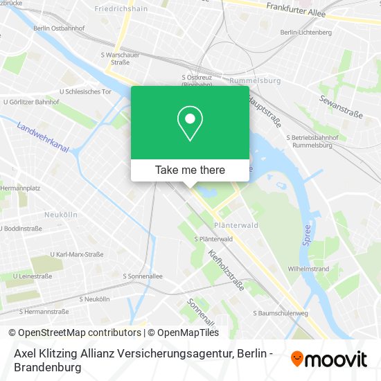 Axel Klitzing Allianz Versicherungsagentur map