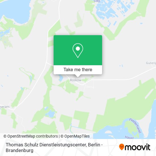 Thomas Schulz Dienstleistungscenter map