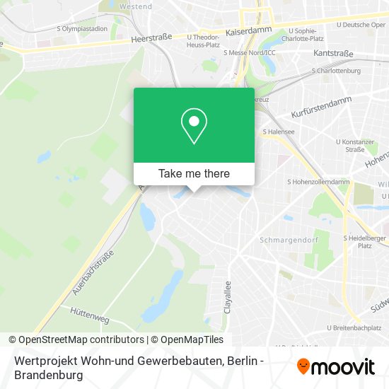 Wertprojekt Wohn-und Gewerbebauten map