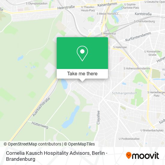 Cornelia Kausch Hospitality Advisors map