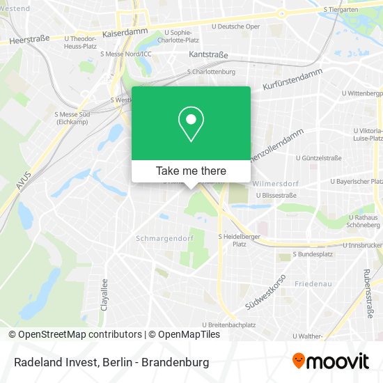 Radeland Invest map