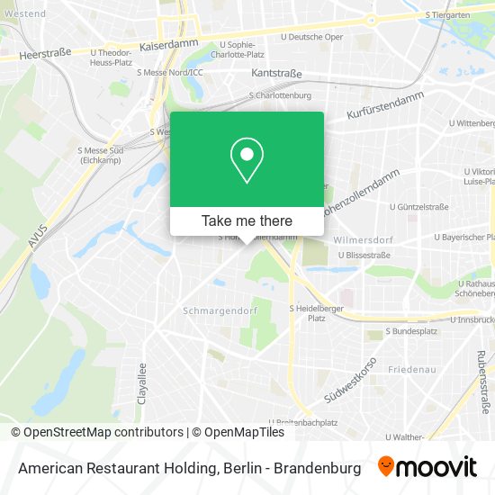 American Restaurant Holding map