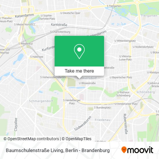 Карта Baumschulenstraße Living