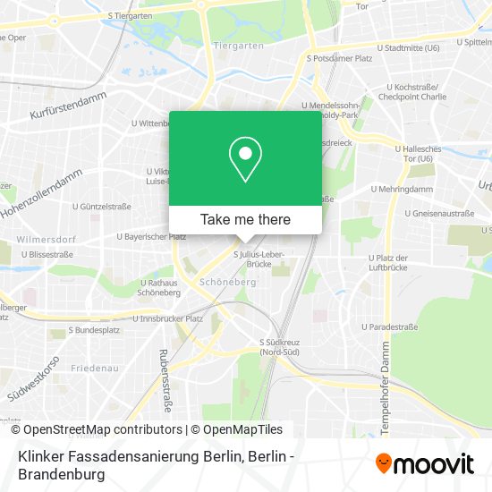 Карта Klinker Fassadensanierung Berlin