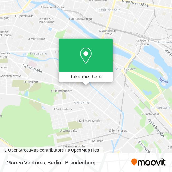 Mooca Ventures map