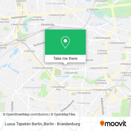 Карта Luxus Tapeten Berlin