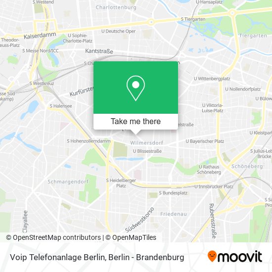 Карта Voip Telefonanlage Berlin