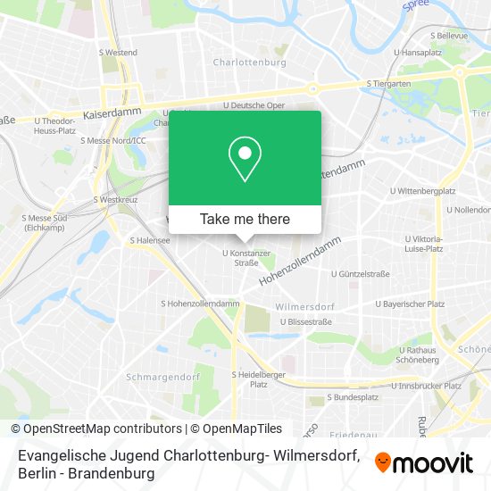 Evangelische Jugend Charlottenburg- Wilmersdorf map
