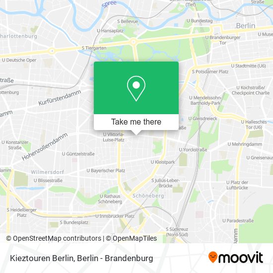 Kieztouren Berlin map