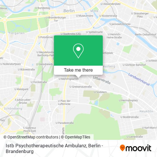 Istb Psychotherapeutische Ambulanz map