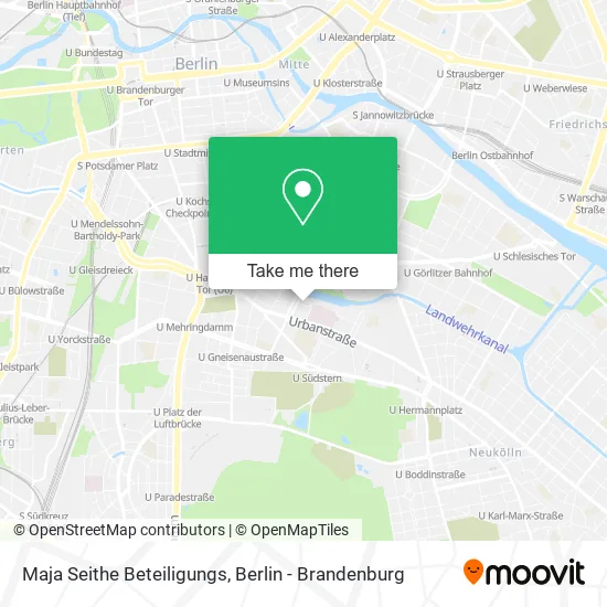 Карта Maja Seithe Beteiligungs