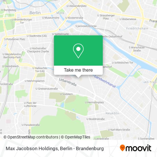 Карта Max Jacobson Holdings
