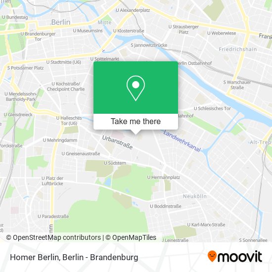 Homer Berlin map