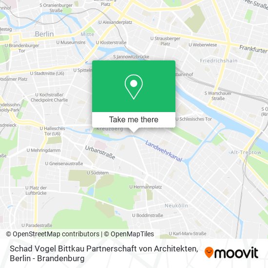 Schad Vogel Bittkau Partnerschaft von Architekten map