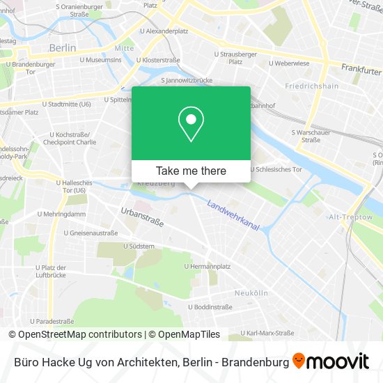 Büro Hacke Ug von Architekten map