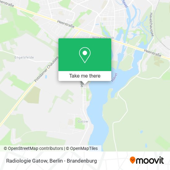 Radiologie Gatow map