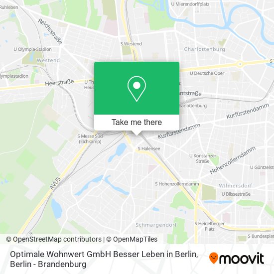 Карта Optimale Wohnwert GmbH Besser Leben in Berlin