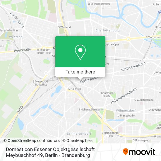 Карта Domesticon Essener Objektgesellschaft Meybuschhof 49