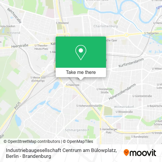 Карта Industriebaugesellschaft Centrum am Bülowplatz
