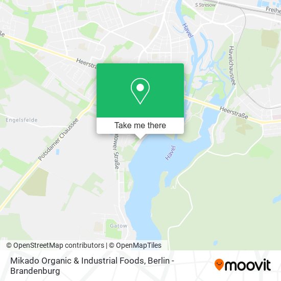 Mikado Organic & Industrial Foods map