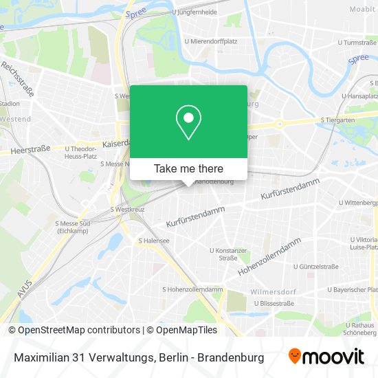 Maximilian 31 Verwaltungs map