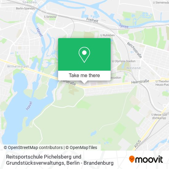 Reitsportschule Pichelsberg und Grundstücksverwaltungs map