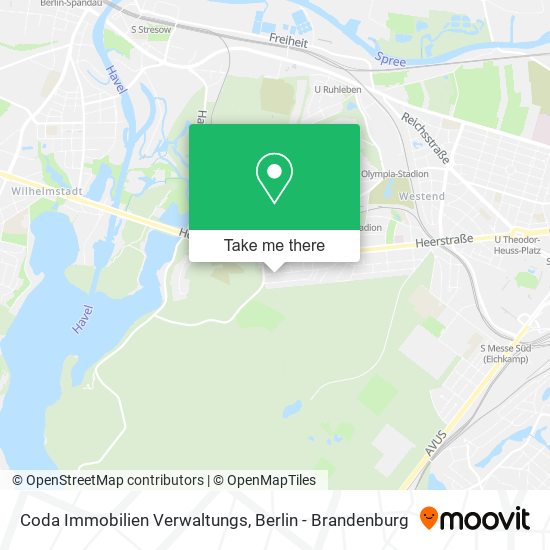 Coda Immobilien Verwaltungs map