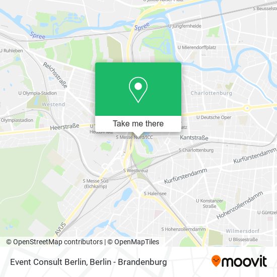 Event Consult Berlin map