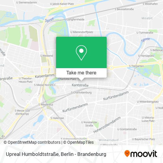 Upreal Humboldtstraße map