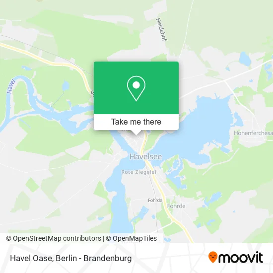 Карта Havel Oase