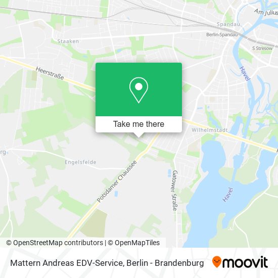 Mattern Andreas EDV-Service map