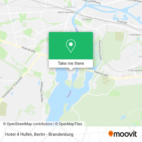 Hotel 4 Hufen map