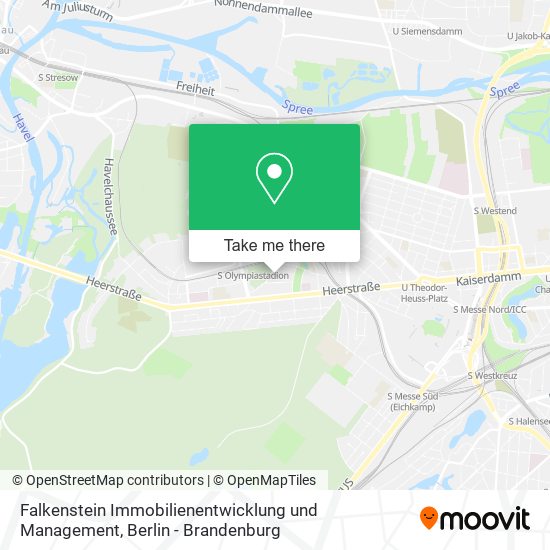 Falkenstein Immobilienentwicklung und Management map