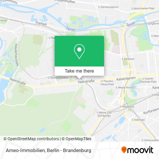 Ameo-Immobilien map