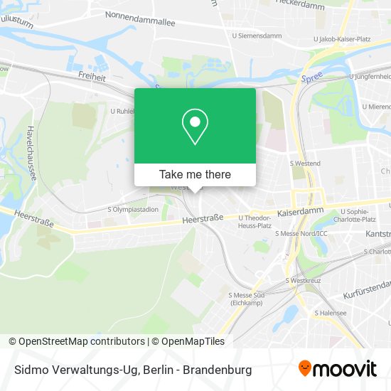 Sidmo Verwaltungs-Ug map