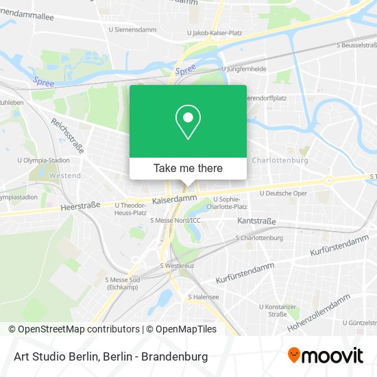 Art Studio Berlin map
