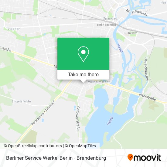 Карта Berliner Service Werke