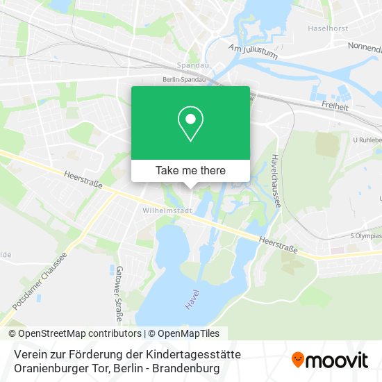 Verein zur Förderung der Kindertagesstätte Oranienburger Tor map