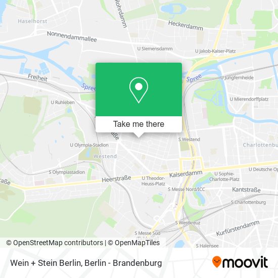 Wein + Stein Berlin map