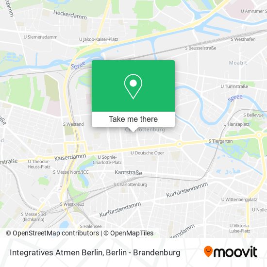 Карта Integratives Atmen Berlin