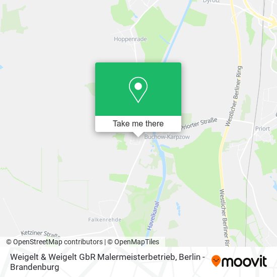 Карта Weigelt & Weigelt GbR Malermeisterbetrieb