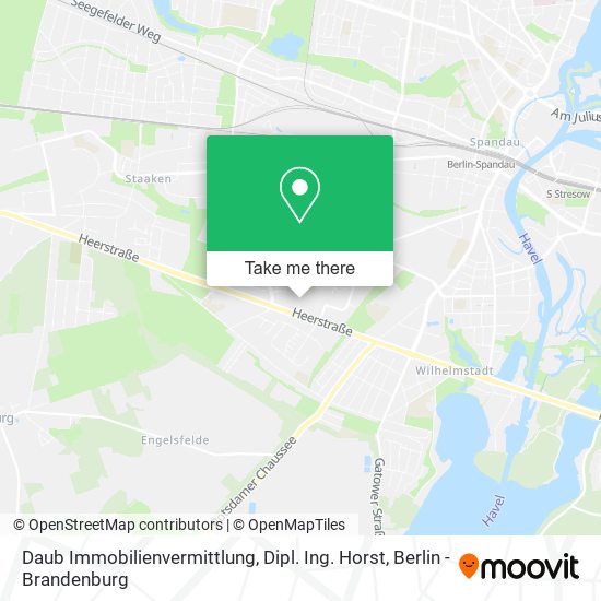 Карта Daub Immobilienvermittlung, Dipl. Ing. Horst