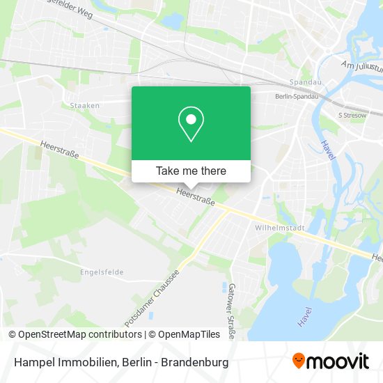 Карта Hampel Immobilien