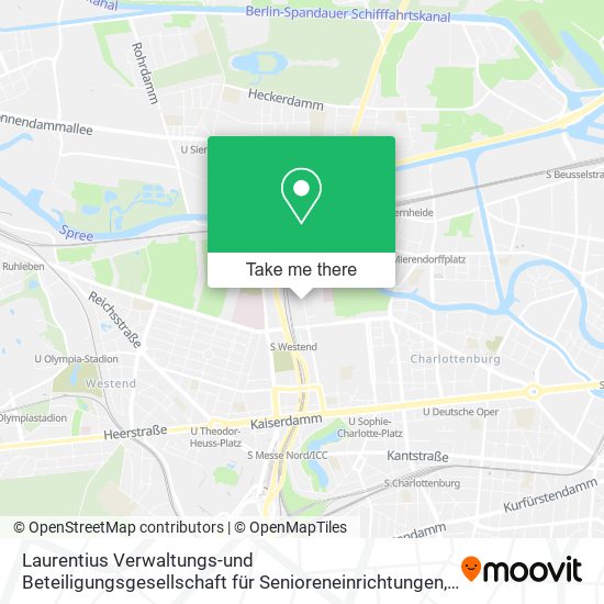 Laurentius Verwaltungs-und Beteiligungsgesellschaft für Senioreneinrichtungen map