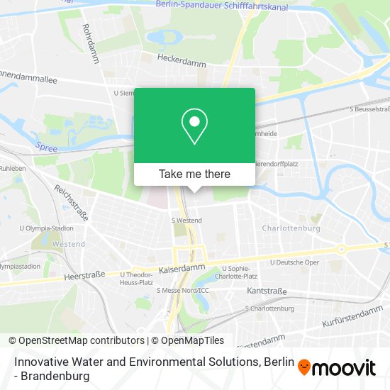 Innovative Water and Environmental Solutions map