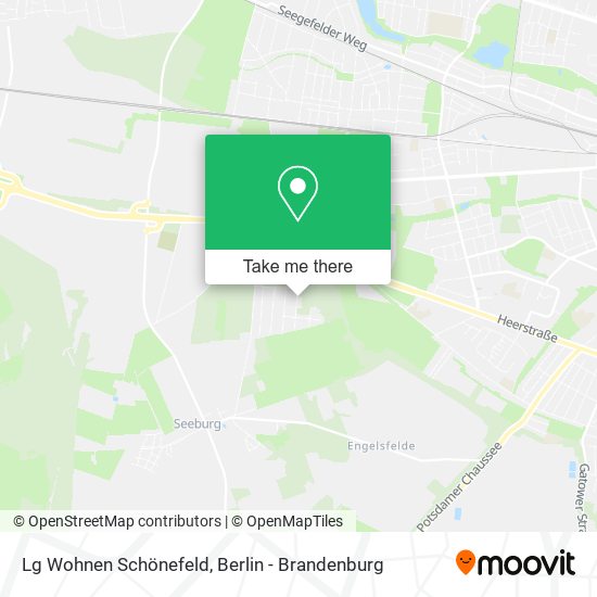 Карта Lg Wohnen Schönefeld