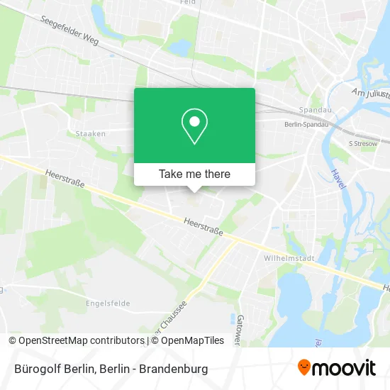 Карта Bürogolf Berlin